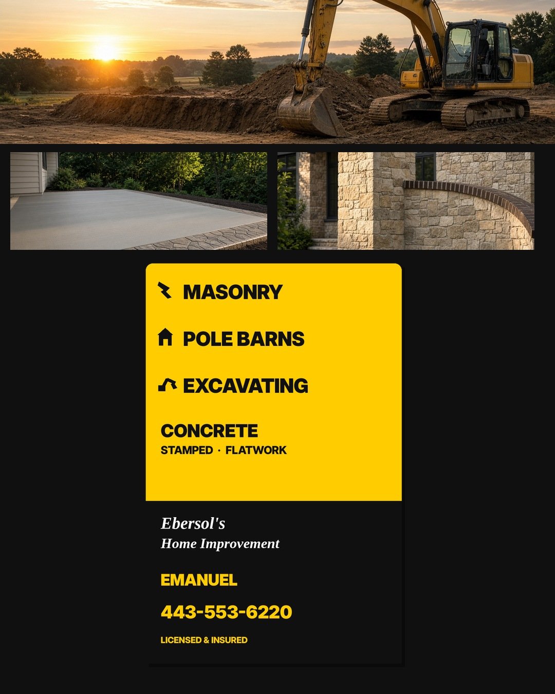 Ebersol's Home Improvement flyer
